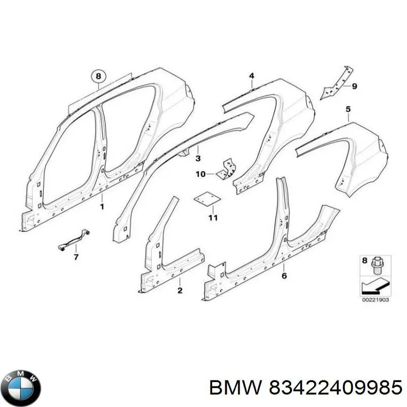 Герметик силіконовий 83422409985 BMW
