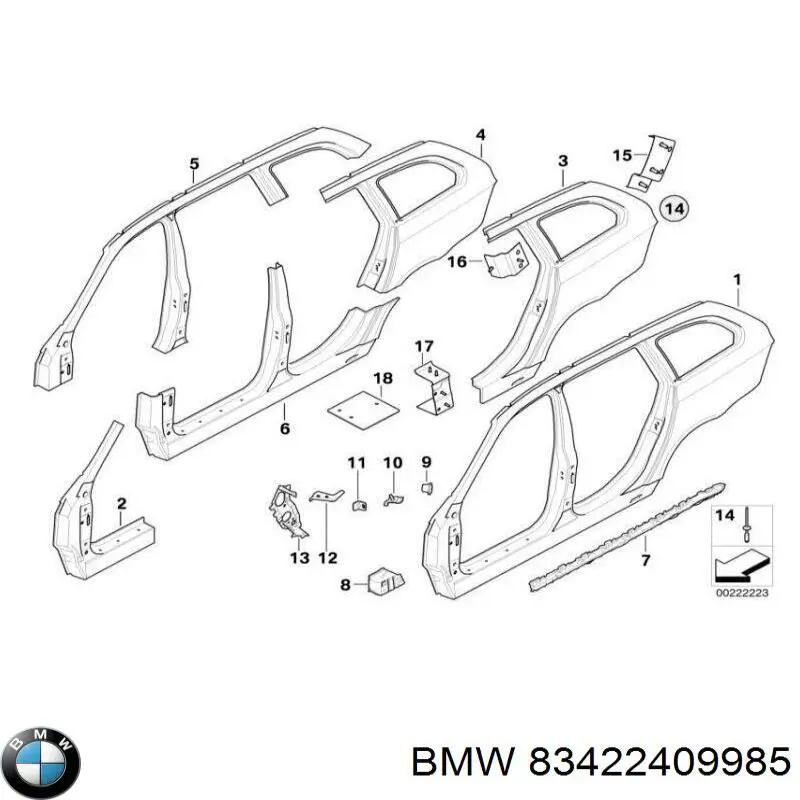 Герметик силіконовий 83190398950 BMW