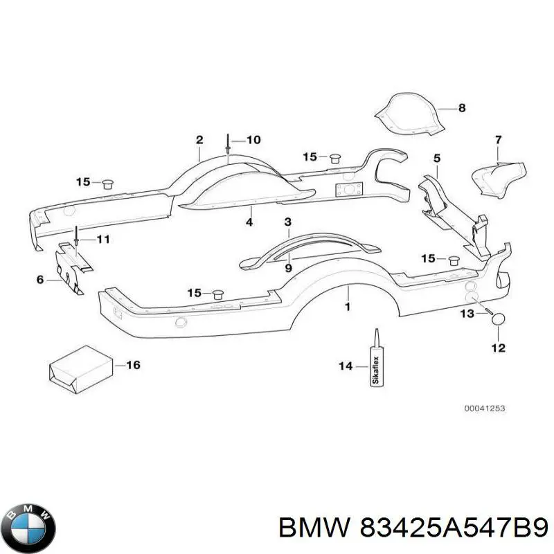 Герметик силіконовий BMW 83425A547B9