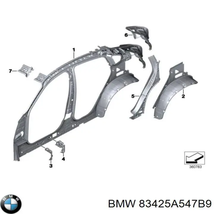 Герметик силіконовий BMW 83425A547B9 ціна, від 11.59 USD