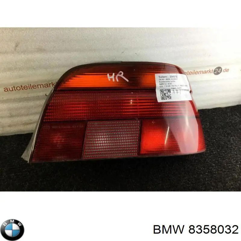 Задні ліхтарі BMW 8358032 ціна, від 12.67 USD