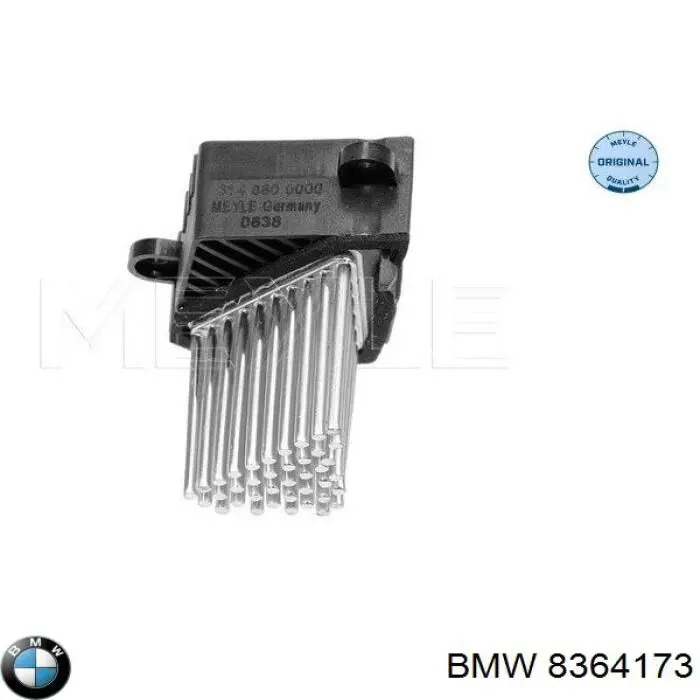 Резистор обігрівача BMW 8364173 ціна, від 26.72 USD