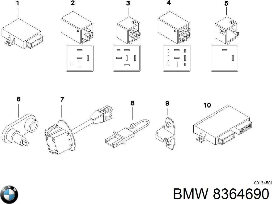 Купити 61358353090 BMW 
