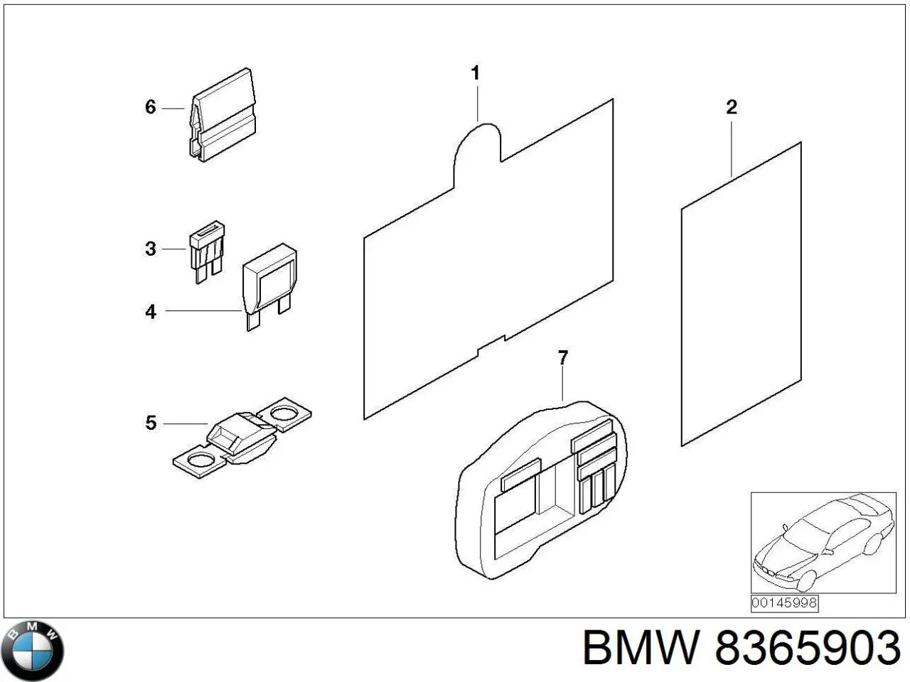 Купити 8365903 BMW 