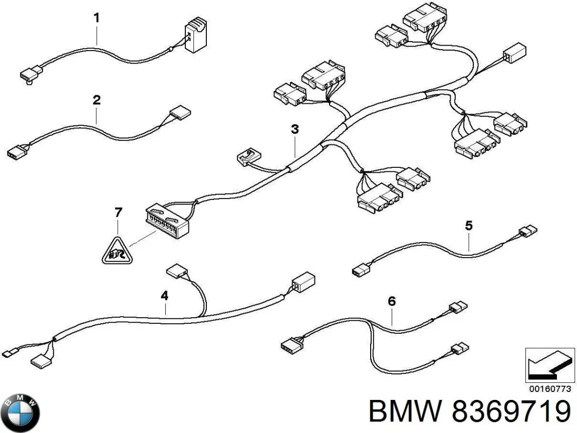 8369719 BMW Пробка піддона двигуна