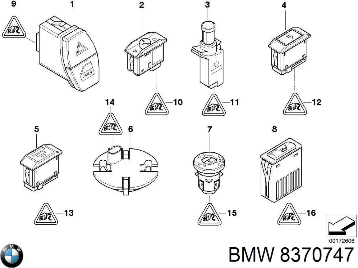 Купити 8370747 BMW 