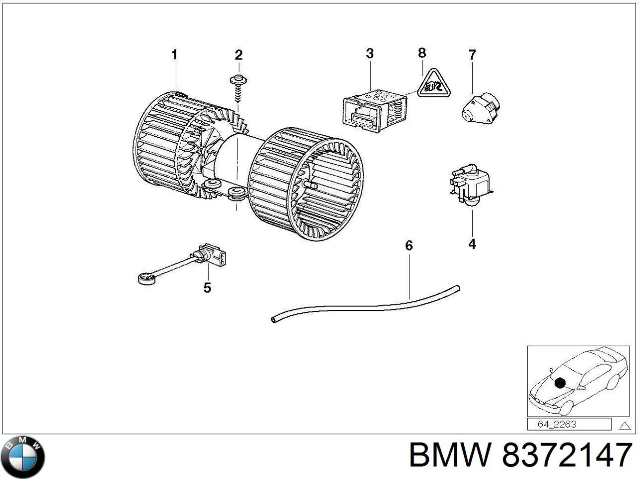 8372147 BMW 