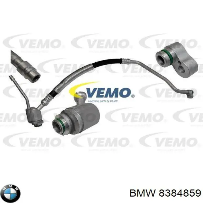 Купити 8377108 BMW Шланг кондиціонера, від випарника до компресора