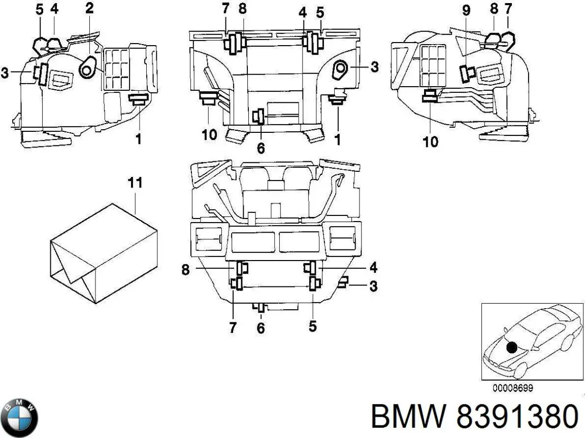 Купити 8391380 BMW 