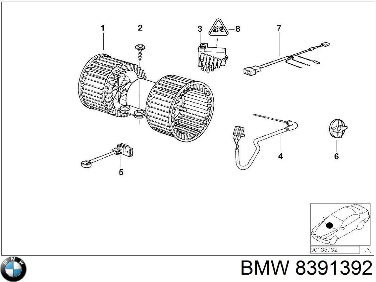 Купити 8391392 BMW 