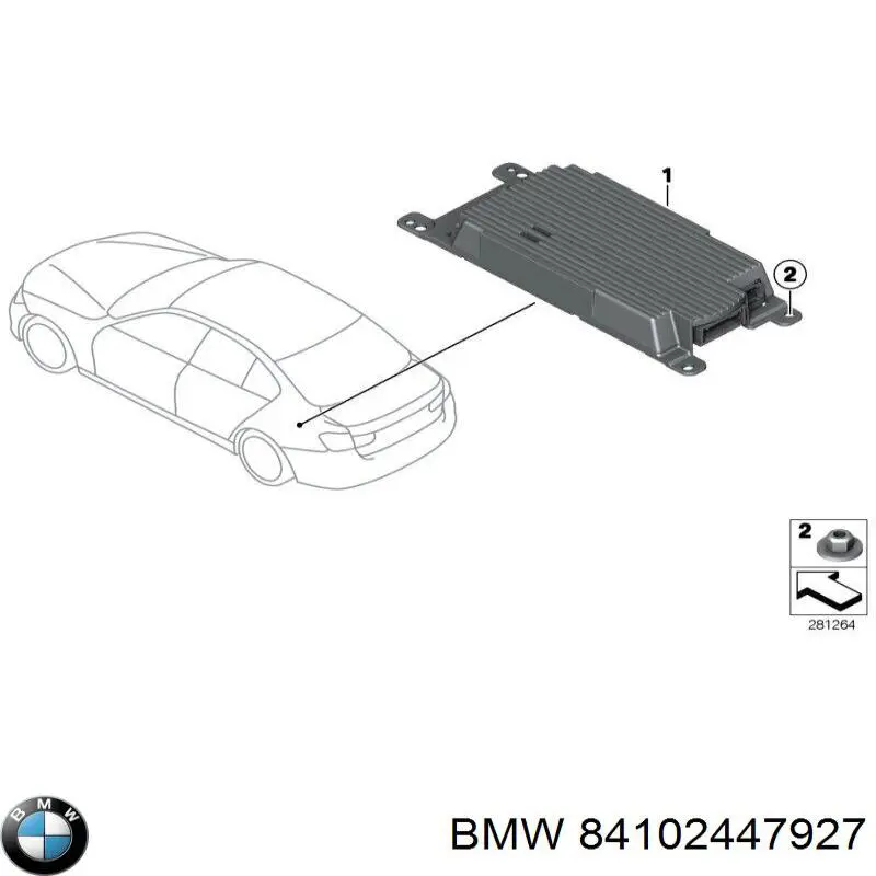  BMW 84102447927 ціна, від 27.78 USD