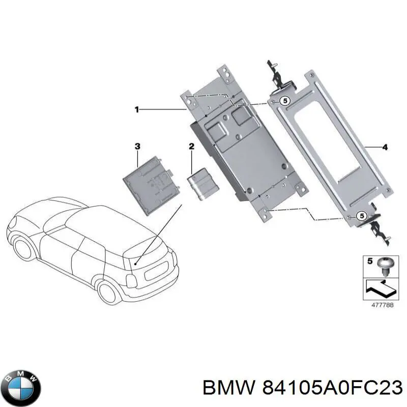 Купити 84106836765 BMW 