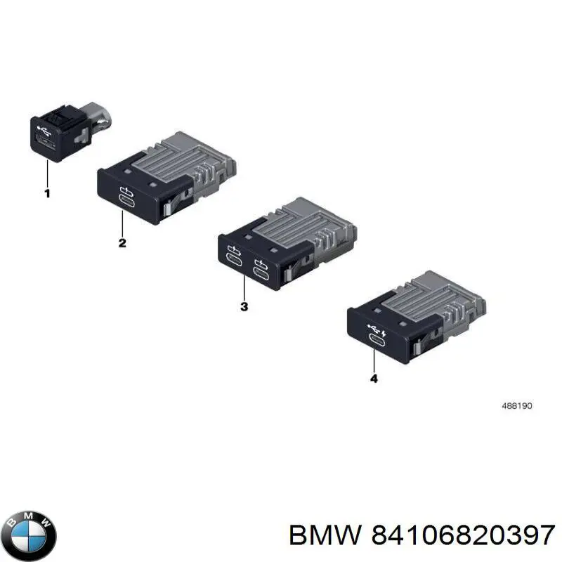  BMW 84106820397 ціна, від 8.47 USD