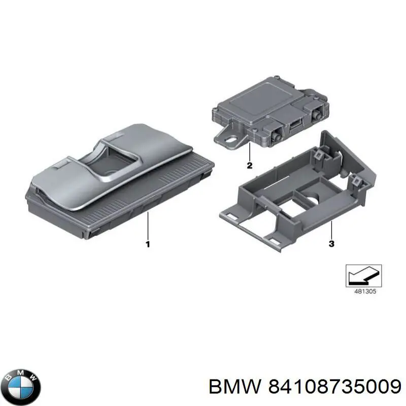  BMW 84108735009 ціна, від 252.75 USD