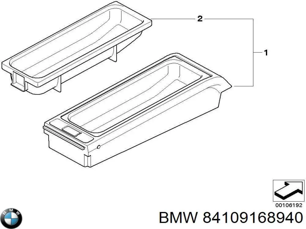  BMW 84109168940 ціна, від 44.44 USD