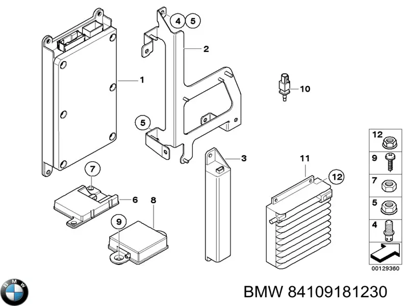  BMW 84109181230 ціна, від 63.35 USD