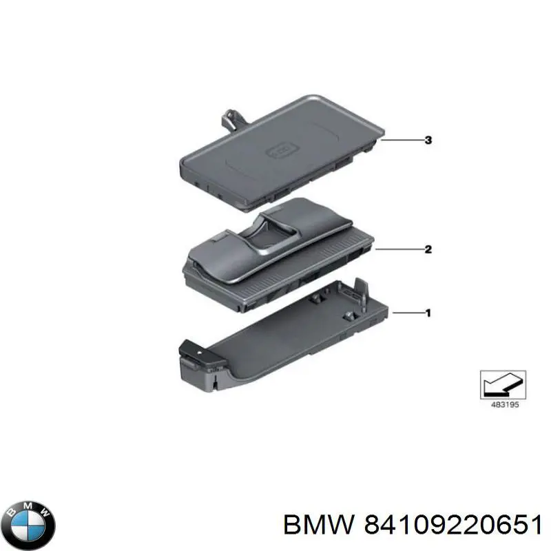 Купити 84109220651 BMW 