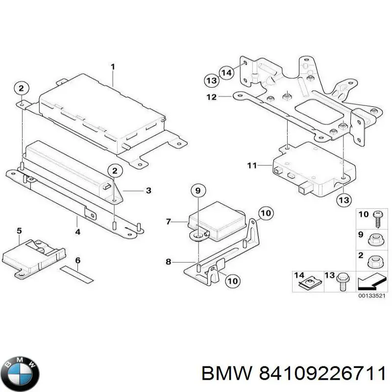  BMW 84109149656