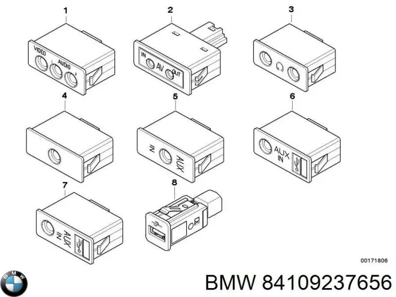 Купити 84109237656 BMW 