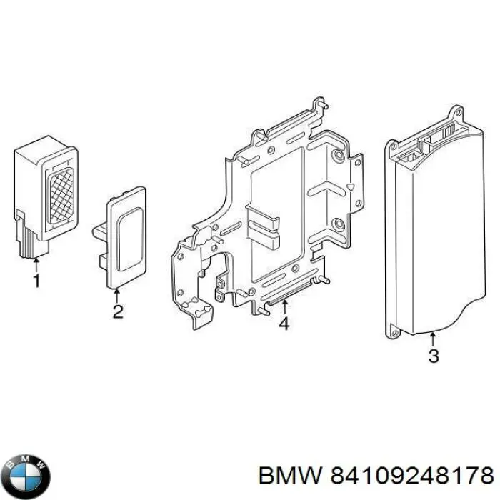 Купити 84109248178 BMW Блок керування мультимедійний