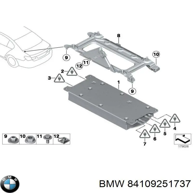 BMW 84109251737 ціна, від 30.39 USD