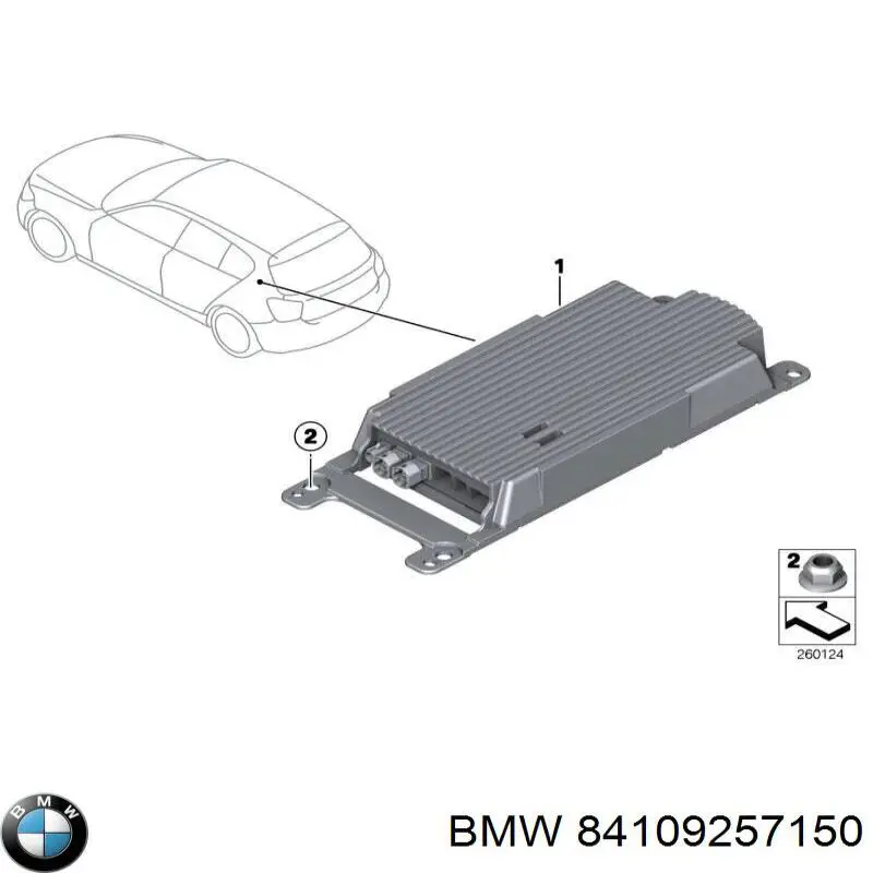  BMW 84109257150 ціна, від 47.22 USD