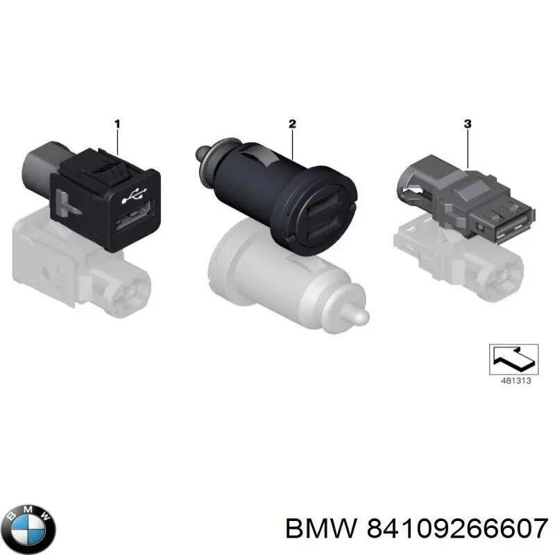 Купити 84109266607 BMW 