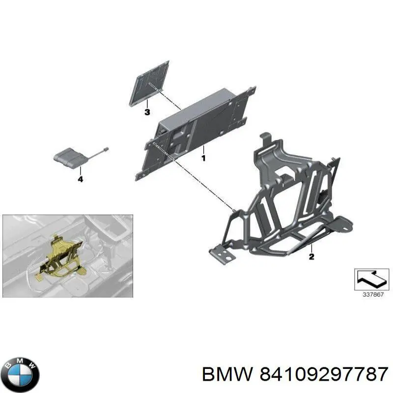 9297787 BMW Авто акумулятор