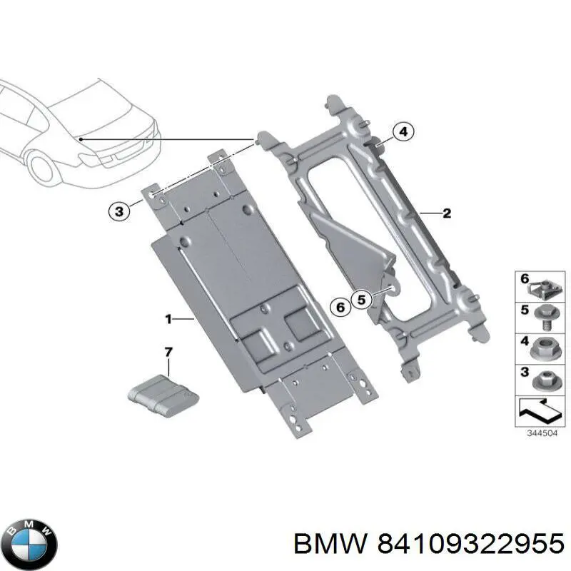  BMW 84109322955 ціна, від 19.00 USD