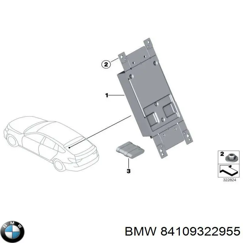 84109322955 BMW 