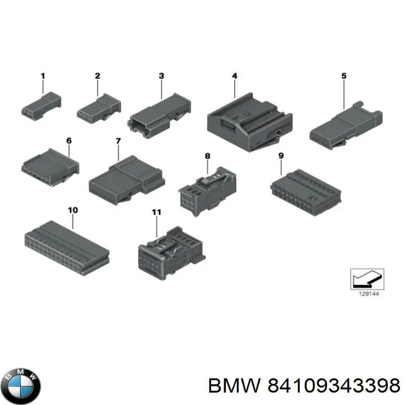  BMW 84109343398 ціна, від 900.36 USD