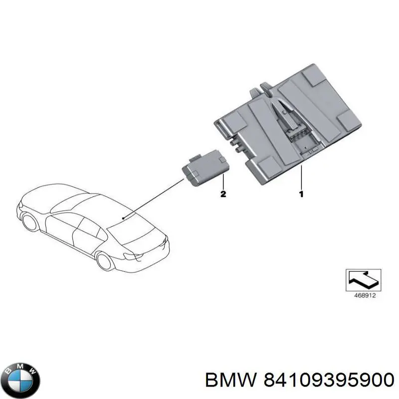 Купити 84106836753 BMW 