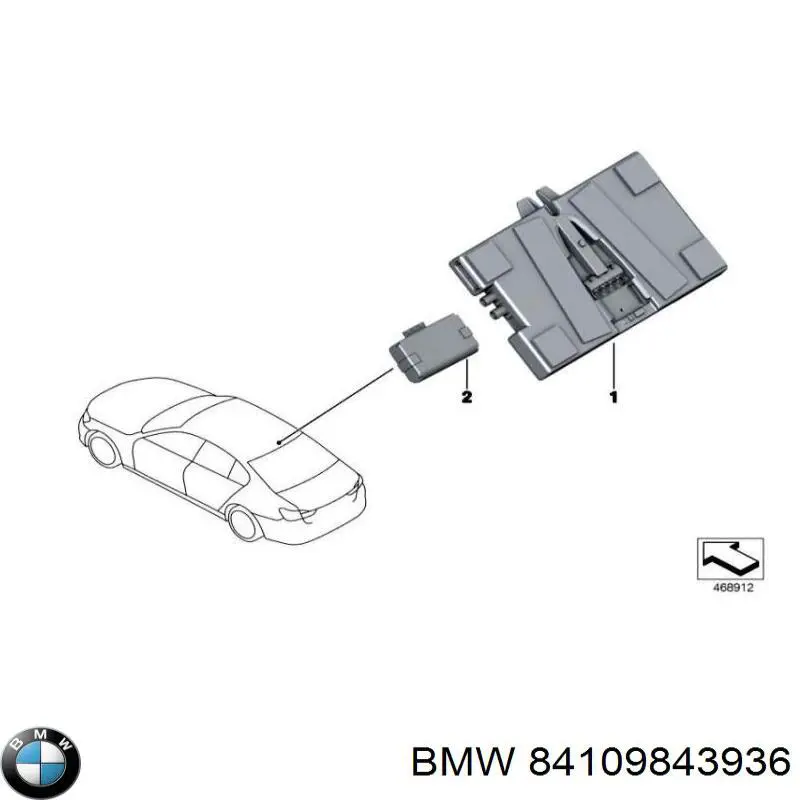  84109843936 BMW