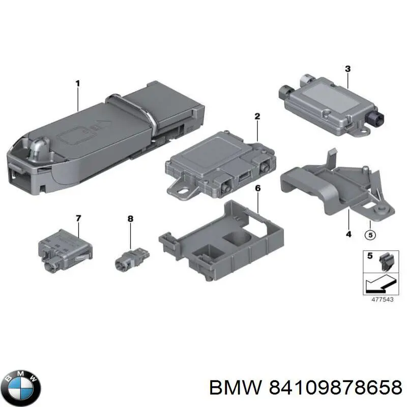  BMW 84109878658