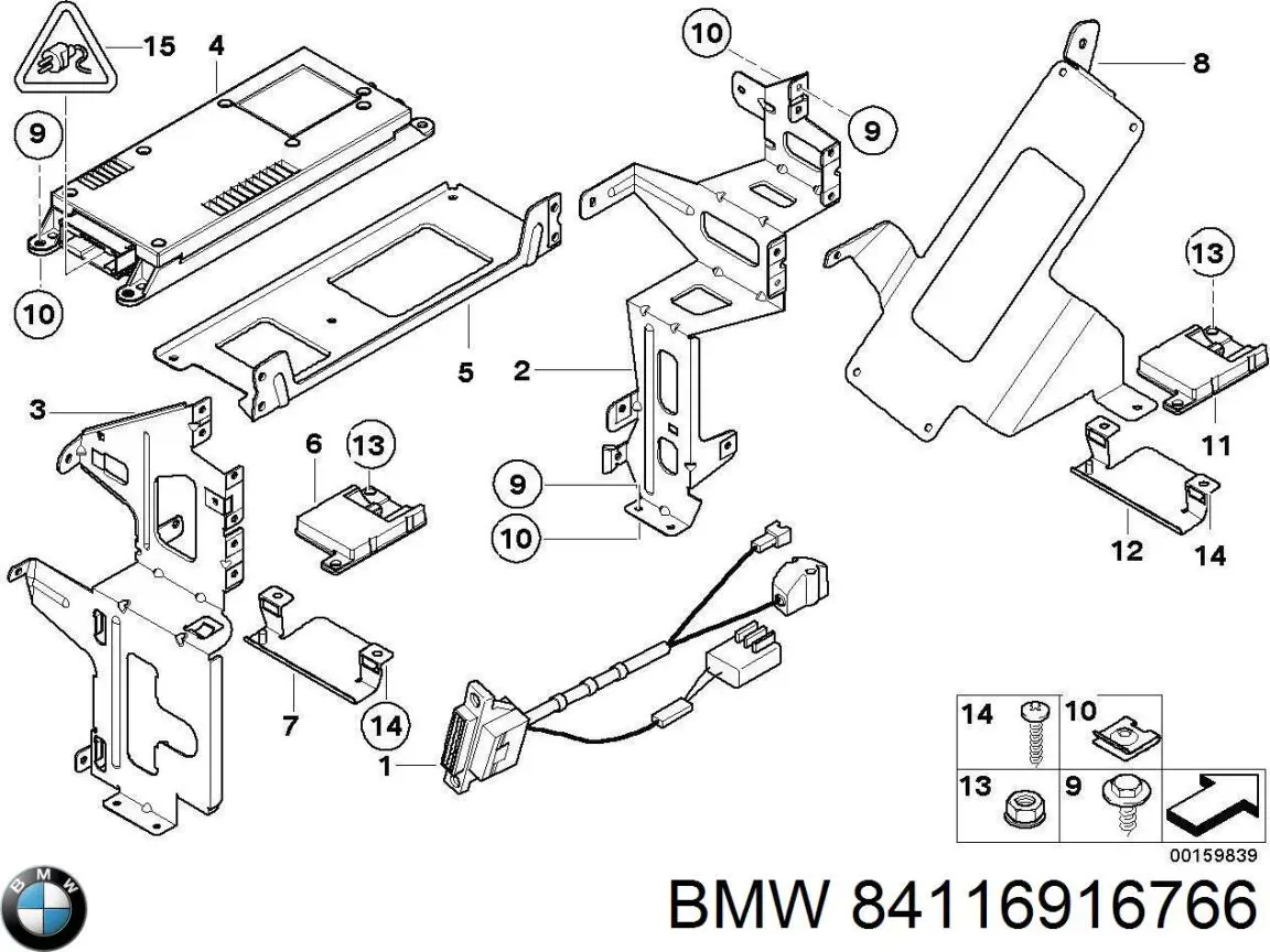 Купити 84116916766 BMW 