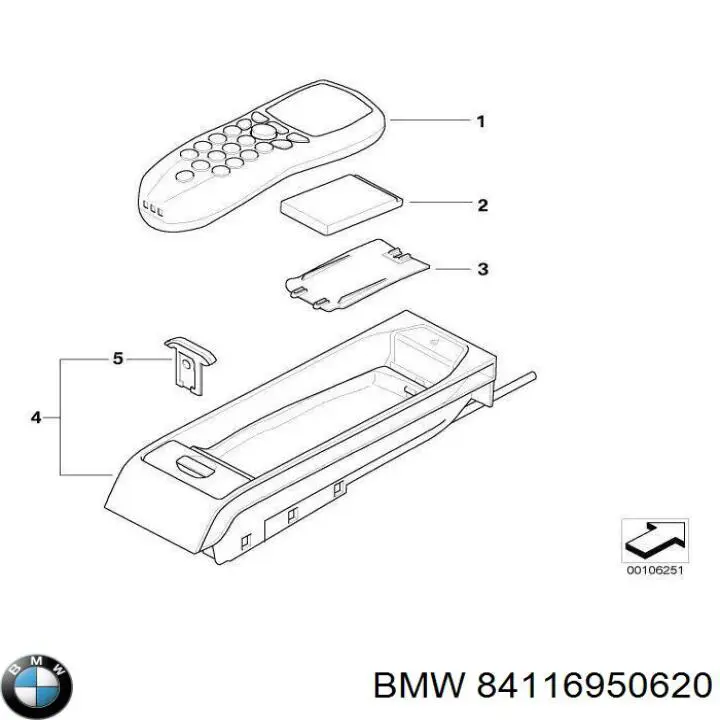  BMW 84116950620 ціна, від 31.66 USD