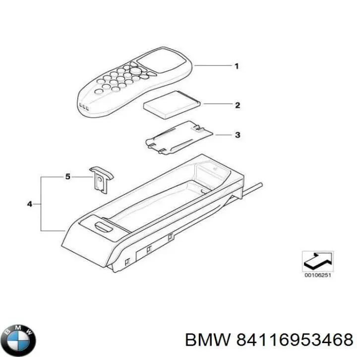  BMW 84116953468 ціна, від 31.66 USD
