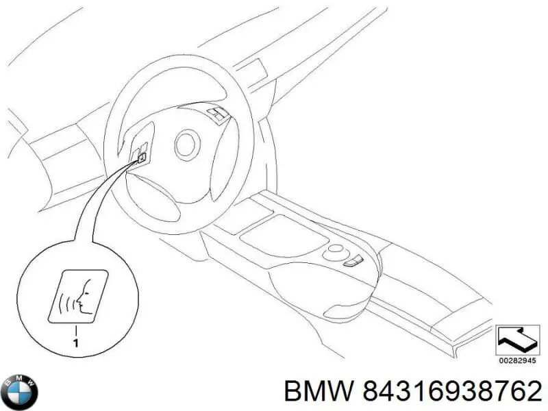 84316938762 BMW Мікрофон
