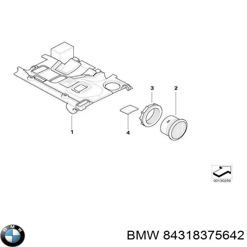  BMW 84318375642 ціна, від 10.12 USD