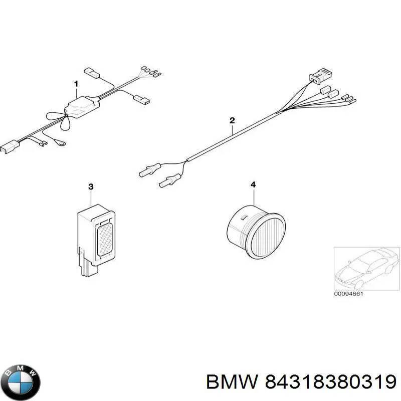 Купити 84318374075 BMW 