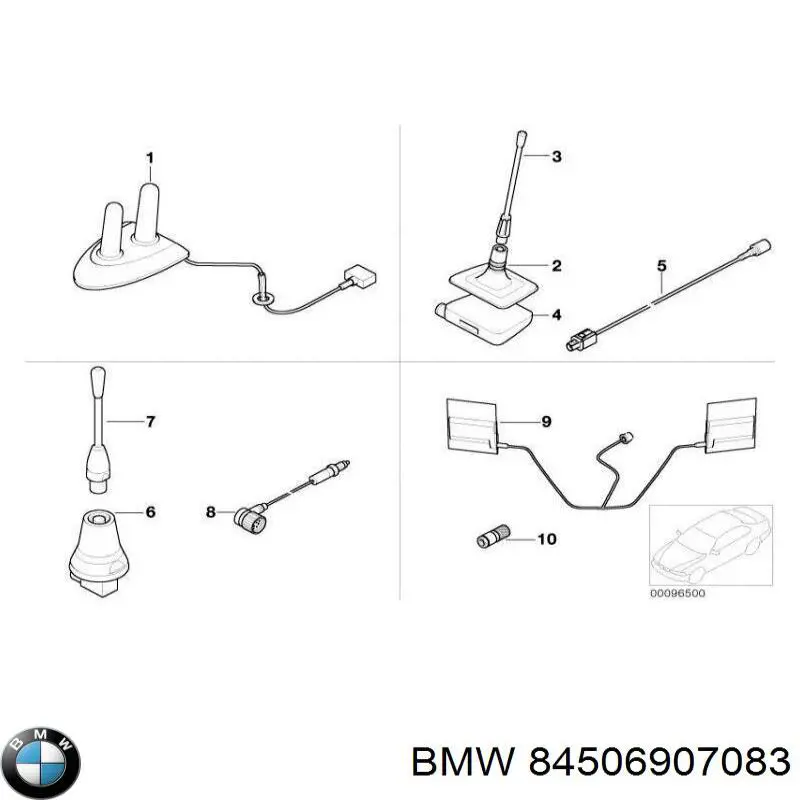  BMW 84506907083 ціна, від 21.33 USD