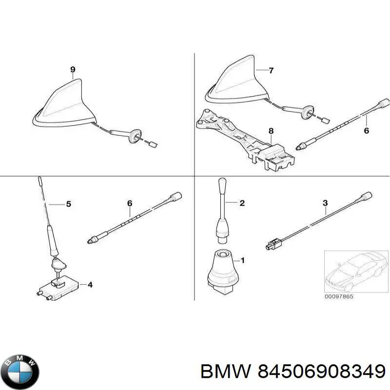 84506908349 BMW 
