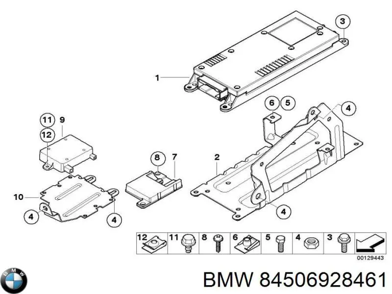 Антена BMW 6928461 ціна, від 2.81 USD