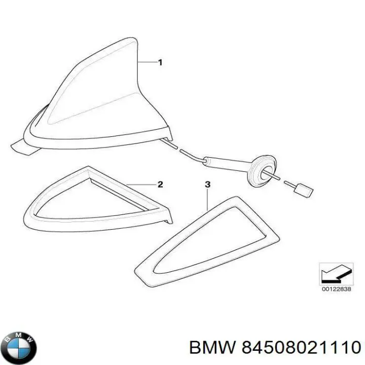 84508021110 BMW 