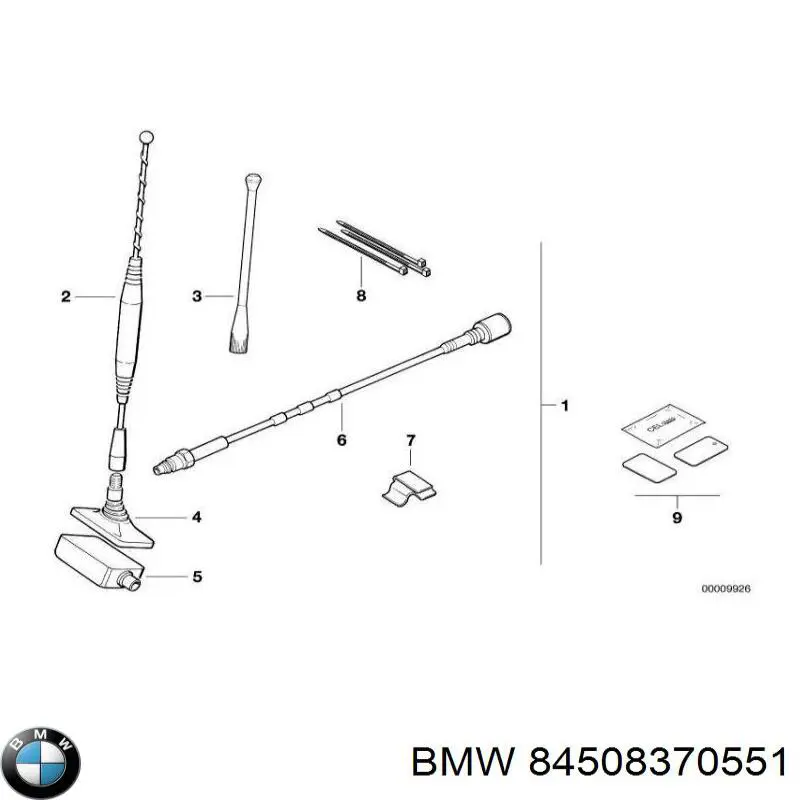 84508370551 BMW 