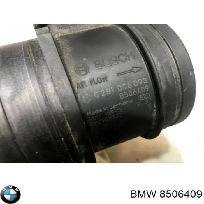 Датчик масової витрати повітря Bosch 281006093 ціна, від 98.12 USD