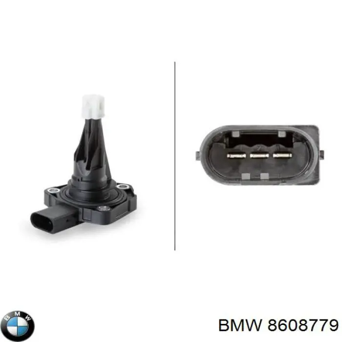 8608779 BMW датчик рівня масла двигуна
