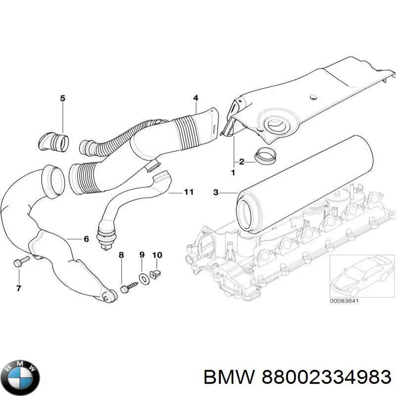  BMW 88002334983 ціна, від 69.67 USD