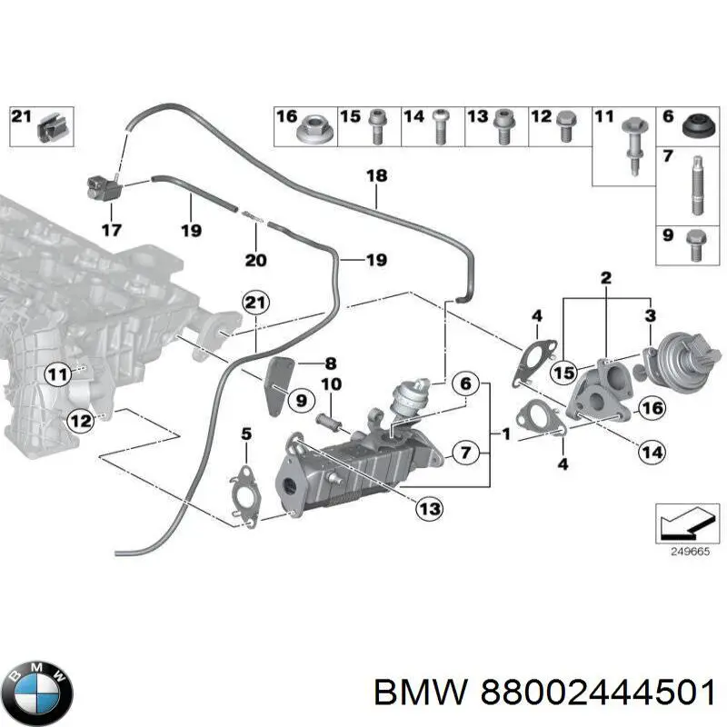  BMW 88002444501
