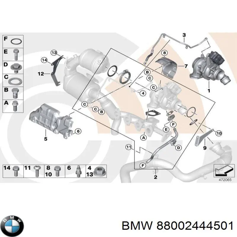 88002444501 BMW 